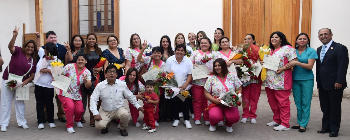 GRAN CLAUSURA CURSO DE CUIDADO DE PERSONAS EN SITUACIÓN DE DEPENDENCIA EN SAN FELIPE